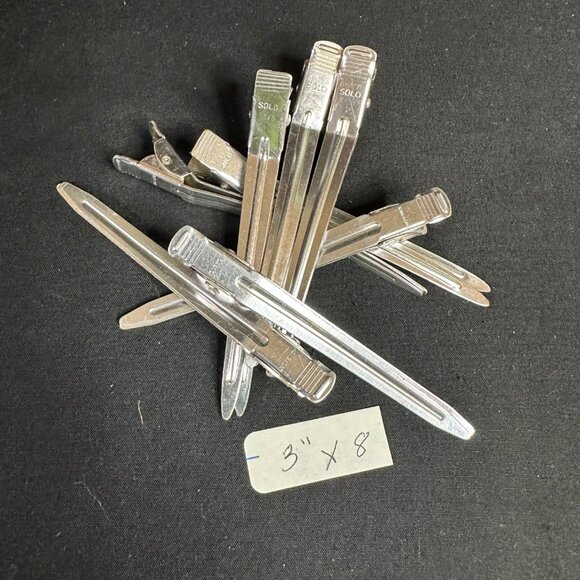 Vintage Lot 60 Wire Brush Mesh Bristle Hair Rollers Curler Metal Clips Perm Rods - Picture 11 of 12